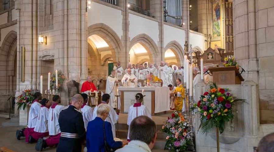 Solemn Mass in Thanksgiving for the Centenary of Dedication of Leeds Cathedral